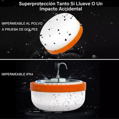 Lampara Recargable Led Solar Emergencia
