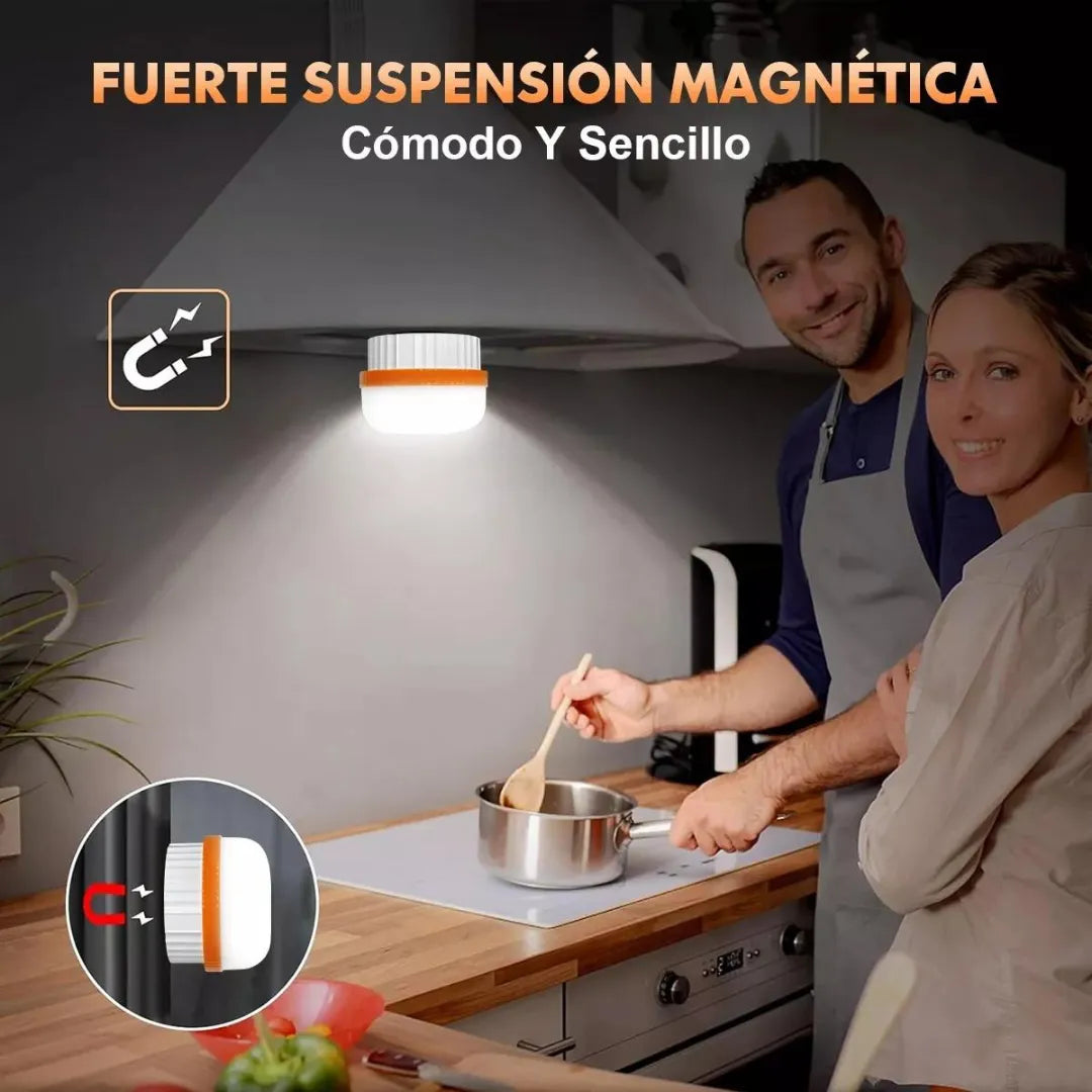 Lampara Recargable Led Solar Emergencia