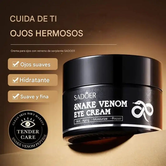 Removedor de arrugas, veneno de serpiente