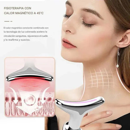 Dispositivo de Fotones para Rejuvenecimiento Facial  + Rodillo de Hielo