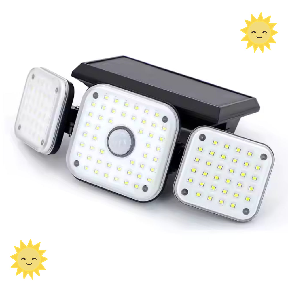 Lampara Solar 4 En 1 Sensor Movimiento