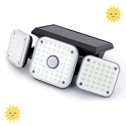 Lampara Solar 4 En 1 Sensor Movimiento