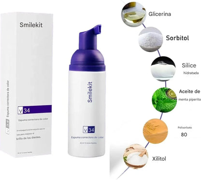 Espuma Blanqueadora  Dental