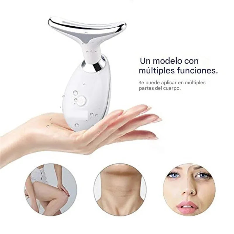 Dispositivo de Fotones para Rejuvenecimiento Facial  + Rodillo de Hielo