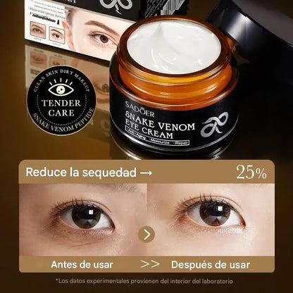 Removedor de arrugas, veneno de serpiente