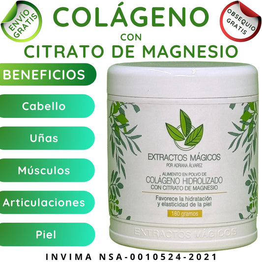 Colágeno Con Citrato De Magnesio
