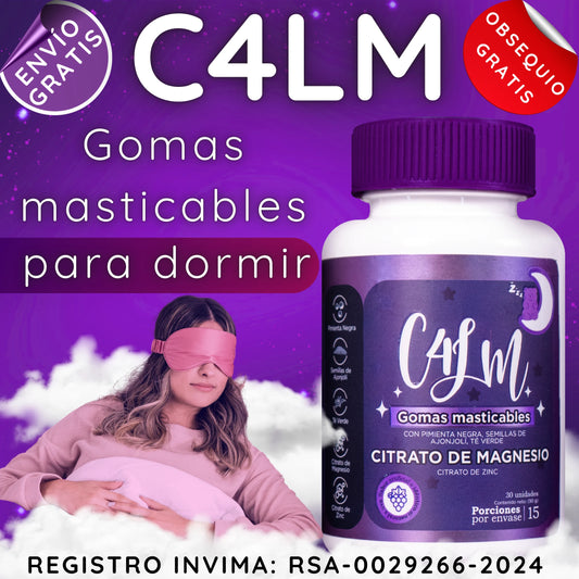 C4LM  Gomas para Dormir